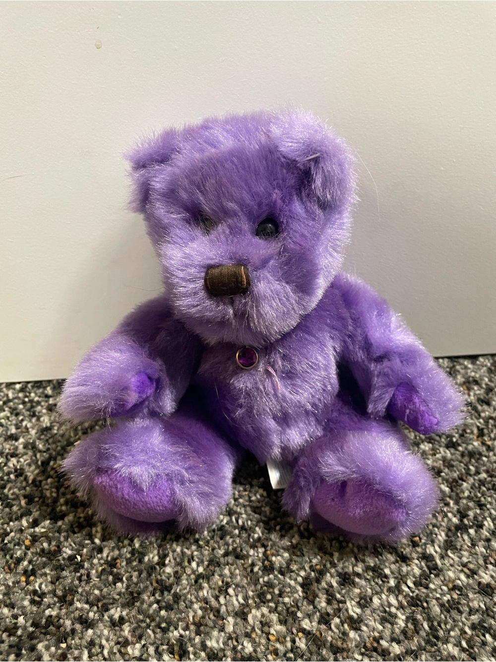 Amethyst Birthstone Bear
